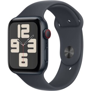 Product detail of Apple Watch SE 2024 GPS + Cellular 40mm pouzdro z temně inkoustového hliníku - temně inkoustový sportovní řemínek - S/M (MXGC3QC/A)