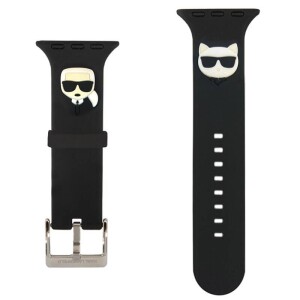 Product detail of Karl Lagerfeld Karl and Choupette na Apple Watch 42/44/45mm (KLAWLSLCKK) černý