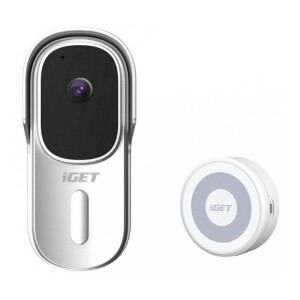Product detail of iGET HOME Doorbell DS1 + Chime CHS1 (DS1 White + CHS1 White) bílý