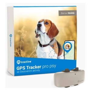 Product detail of Tractive DOG 4 LTE – sledování polohy a aktivity pro psy (TRNJA4) hnědý