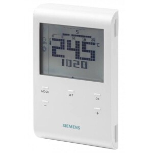 Product detail of Siemens programovatelný digitální prostorový, drátový (RDE100.1)