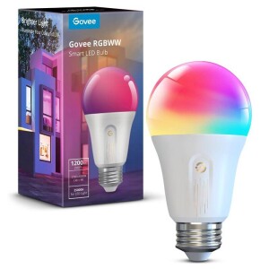 Product detail of Govee E27, RGBWW, 12W-85W, 1200lm, Long Life (H60093C1)