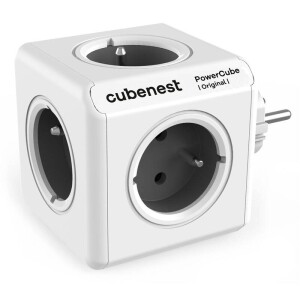 Product detail of CubeNest Powercube Original, 5x zásuvka (PC120GY) šedá/bílá