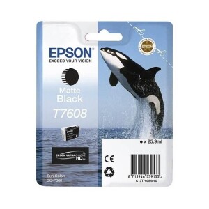 Product detail of Epson T7608, 25,9 ml - matná černá (C13T76084010)