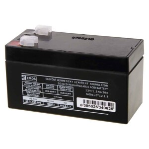 Product detail of EMOS bezúdržbový 12 V/1,3 Ah, faston 4,7 mm (B9652)