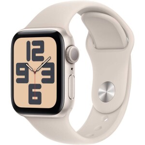 Product detail of Apple Watch SE 2023 GPS 40mm pouzdro z hvězdně bílého hliníku - hvězdně bílý sportovní řemínek - S/M (MR9U3QC/A)
