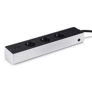 Product detail of Eve Energy Strip, 3× zásuvka, 1,9m (10EAZ8301) černý/bílý