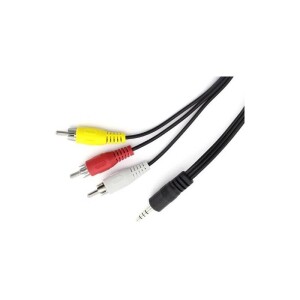 Product detail of AQ jack 3,5 mm na 3× CINCH, 1,5 m (xaqcv26015) černý