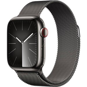 Product detail of Apple Watch Series 9 GPS + Cellular 41mm pouzdro z grafitově šedé nerezové oceli - grafitově šedý milánský tah (MRJA3QC/A)