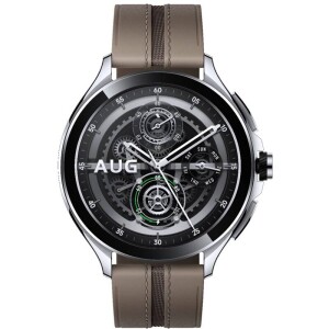 Product detail of Xiaomi Watch 2 Pro LTE 46mm - Silver / Brown Elegant Band (47002)