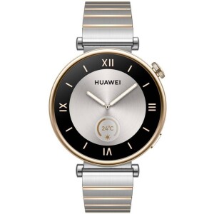 Product detail of Huawei Watch GT 4 41 mm - Silver + Stainless Steel Strap (55020BHY)