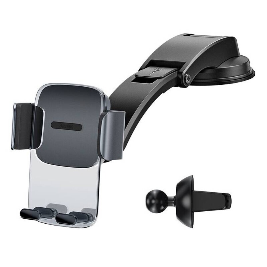 Baseus Easy Control Clamp, s ramenem (SUYK000001) černý - main (0)