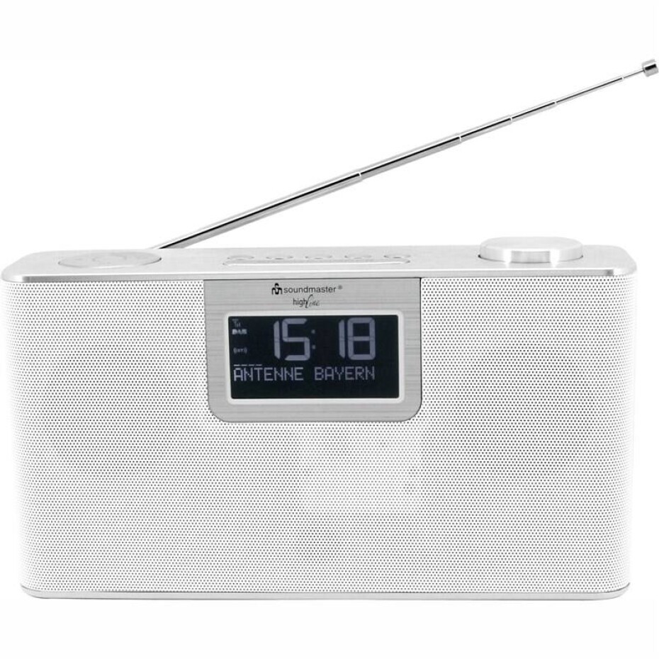 + Soundmaster DAB700WE stříbrný - main (0)