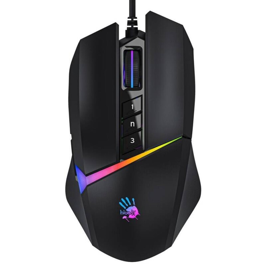 A4Tech Bloody W60 Max Activated, 12000 DPI, USB (W60 MAX A BK) černá - main (0)