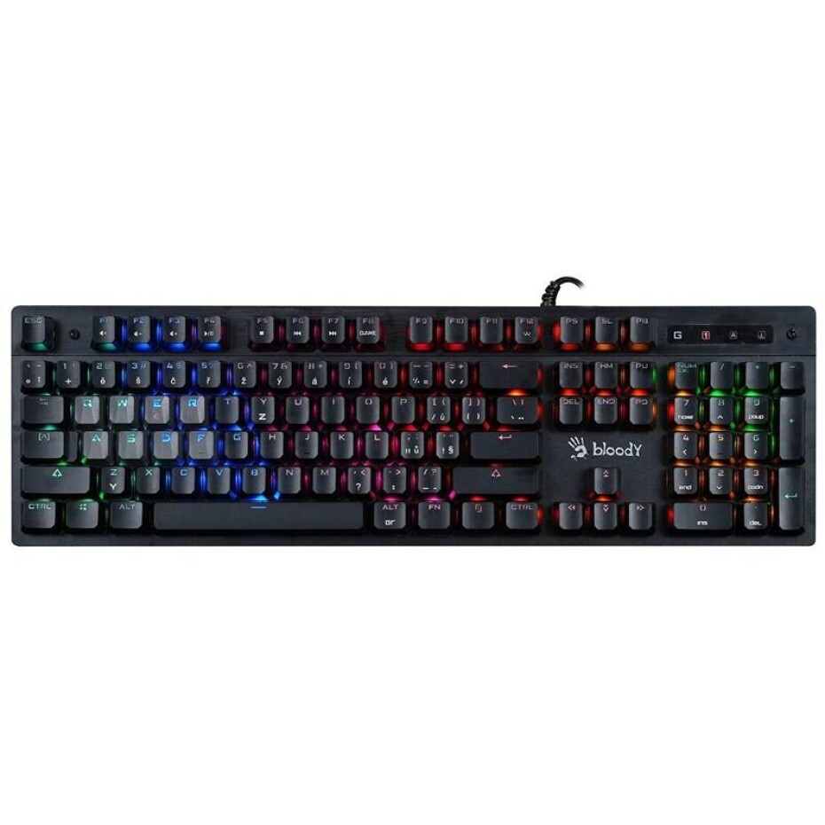 A4Tech Bloody B500N, Mecha-Like Switch, USB, CZ/SK layout (B500N-BK) černá - main (0)