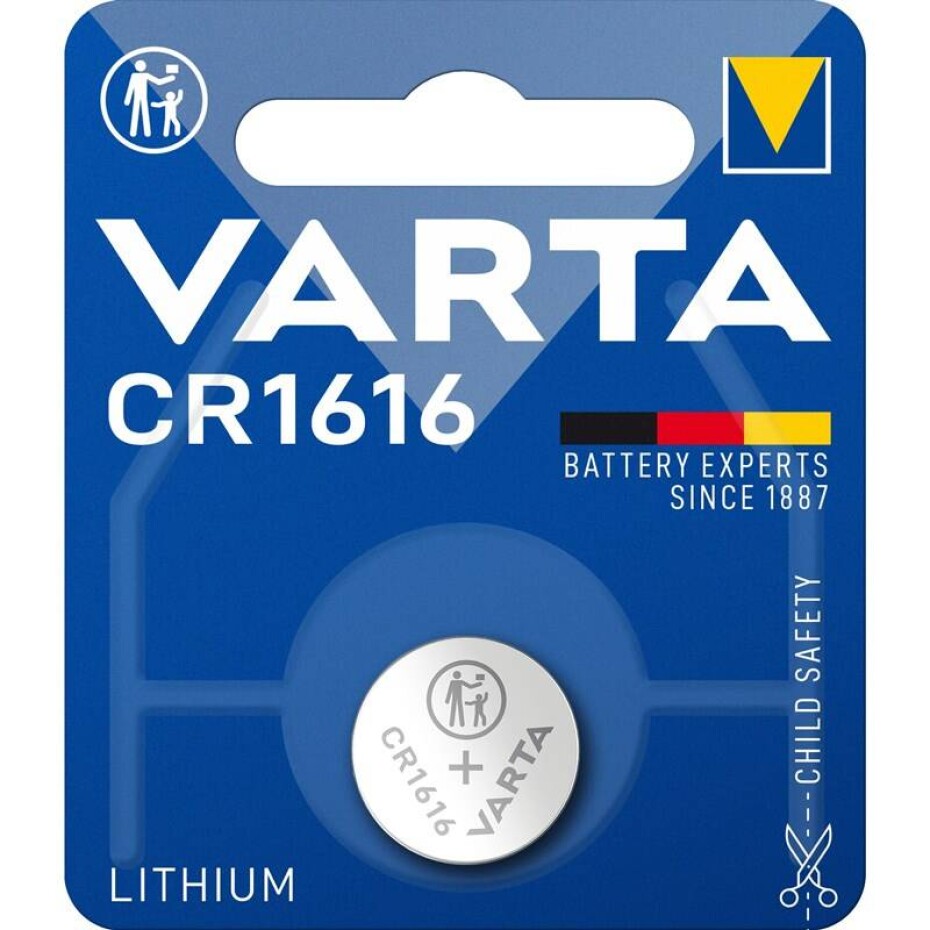 Varta CR1616, blistr 1ks (6616112401) - main (0)