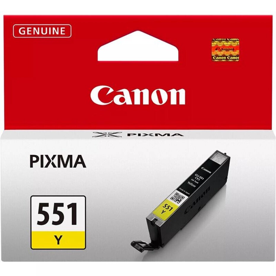 Canon CLI-551 Y, 330 stran (6511B001) žlutá - main (0)