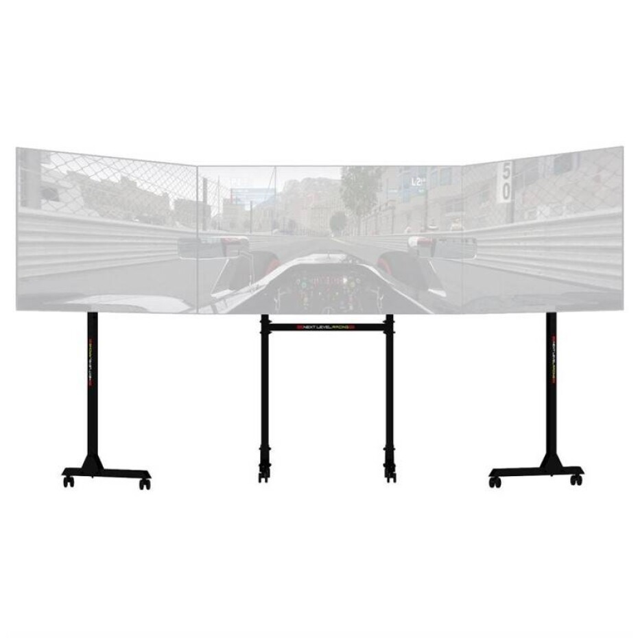 Next Level Racing Free Standing Triple Monitor Stand, pro 1-3 monitory (NLR-A010) černý - main (0)
