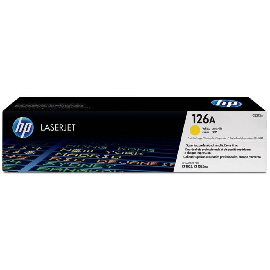 HP 126A, 1 000 stran (CE312A) žlutý - main (0)