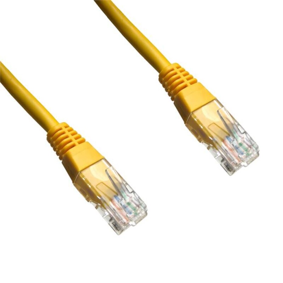 DATACOM UTP RJ45 Cat.6, 0,5 m (15905) žlutý - main (0)