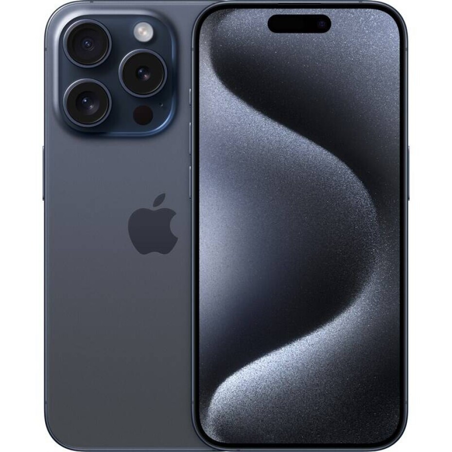 Apple iPhone 15 Pro 128GB Blue Titanium (MTV03SX/A) - main (0)