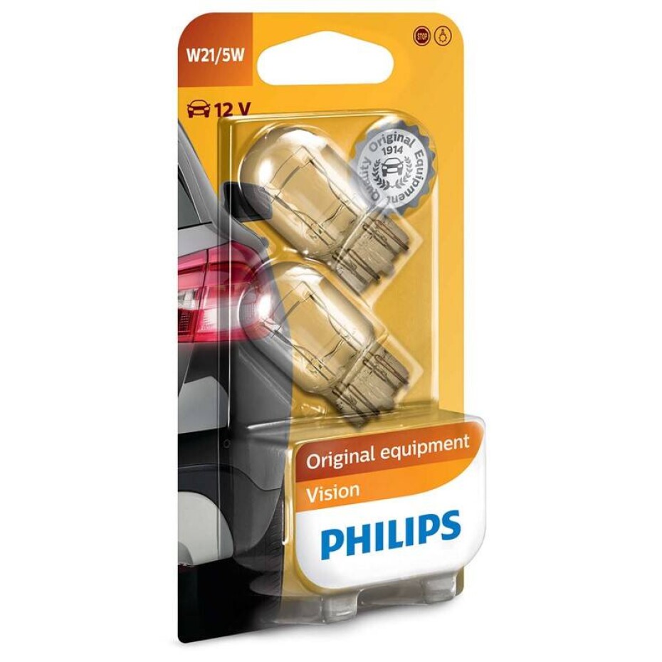 Philips Vision W21/5W, 2ks (12066B2) - main (0)
