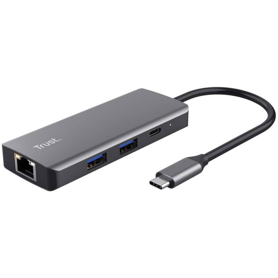 Trust DALYX, 6-in-1 USB-C Multi-Port (24968) stříbrný - main (0)