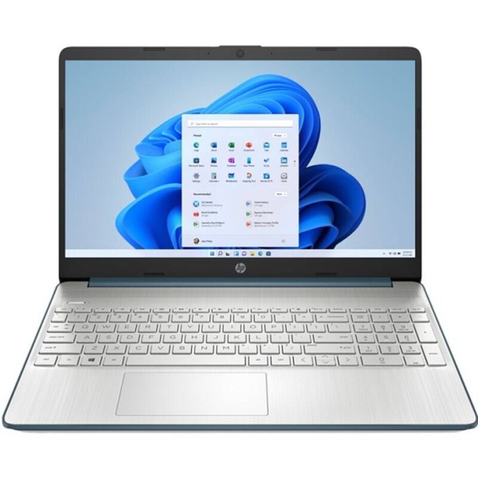 HP 15s-eq2823nc (734Q3EA) stříbrný/modrý - main (0)