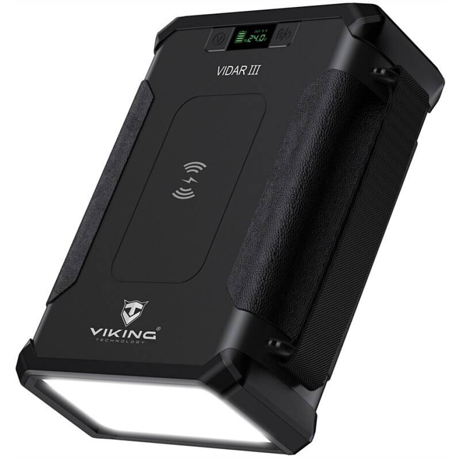Viking VIDAR III, 96000 mAh, bezdrátové nabíjení (VIDARIII) černá - main (0)