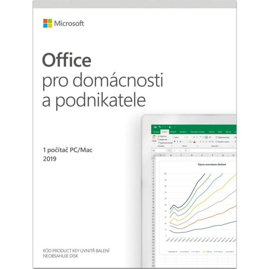 Microsoft Office 2019 pro domácnosti a podnikatele CZ (T5D-03305) - main (0)