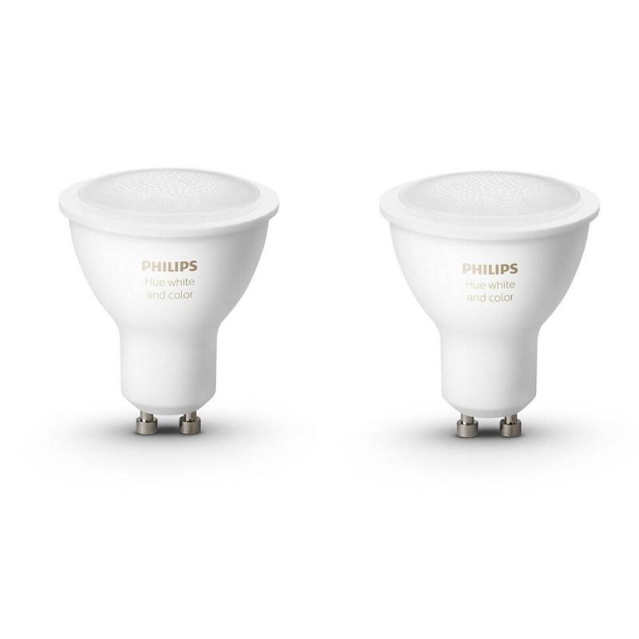 Philips Hue Bluetooth 5,7W, GU10, White and Color Ambiance (2ks) (8719514340084) - main (0)