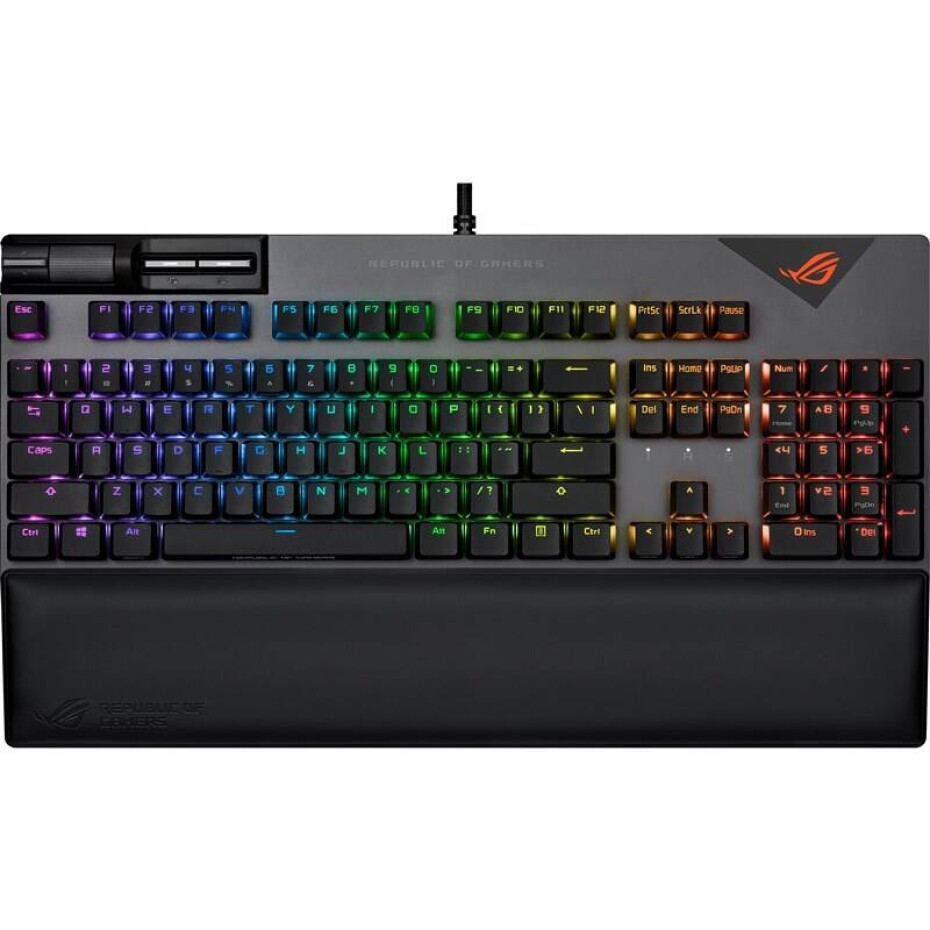 Asus ROG STRIX FLARE II (ROG NX RED / PBT ) - US (90MP02D6-BKUA01) černá - main (0)