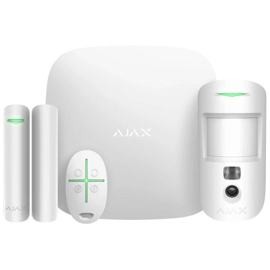 AJAX StarterKit Cam Plus (AJAX20294) bílá - main (0)