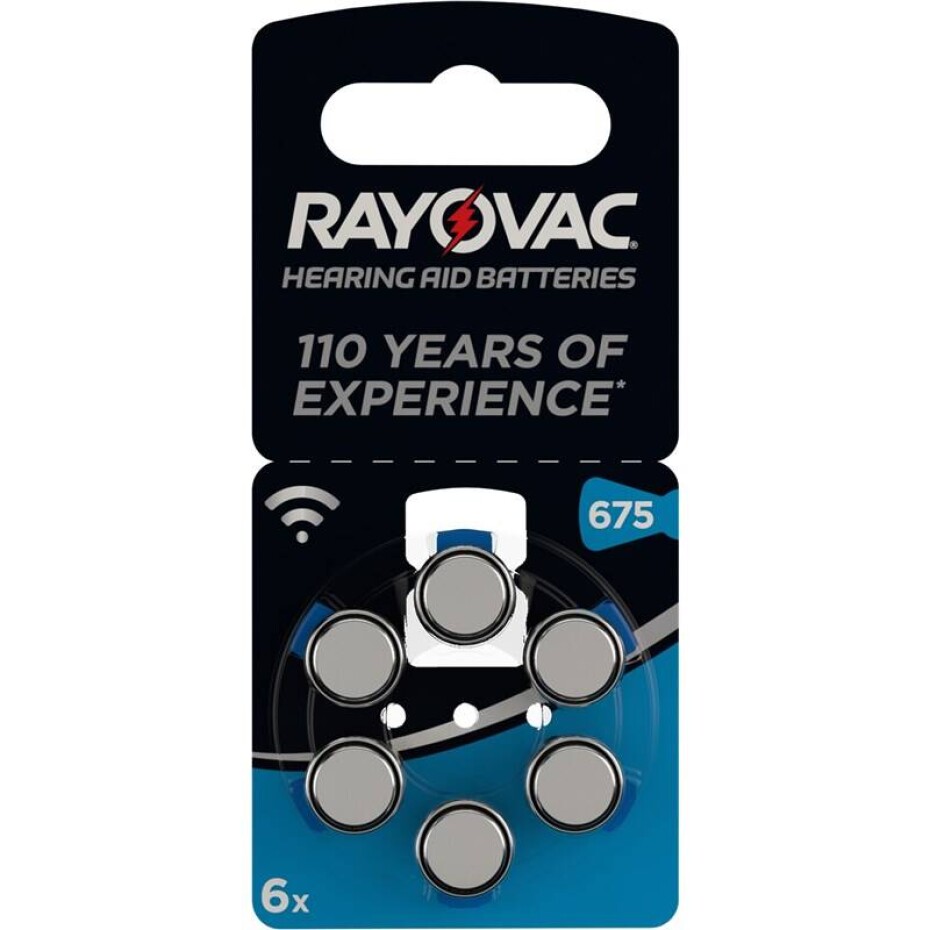 Varta Rayovac 675, blistr 6ks (4600945416) - main (0)