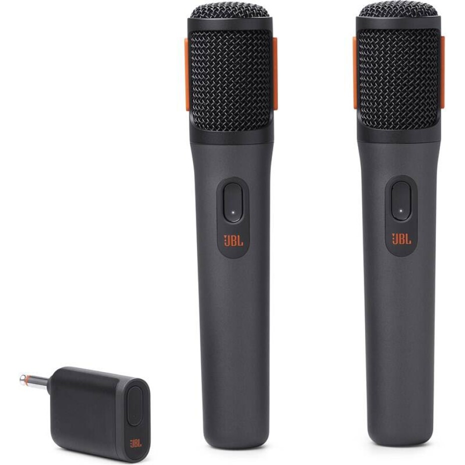 JBL Partybox, 2x BT mikrofon (JBLPBWIRELESSMIC) černý - main (0)