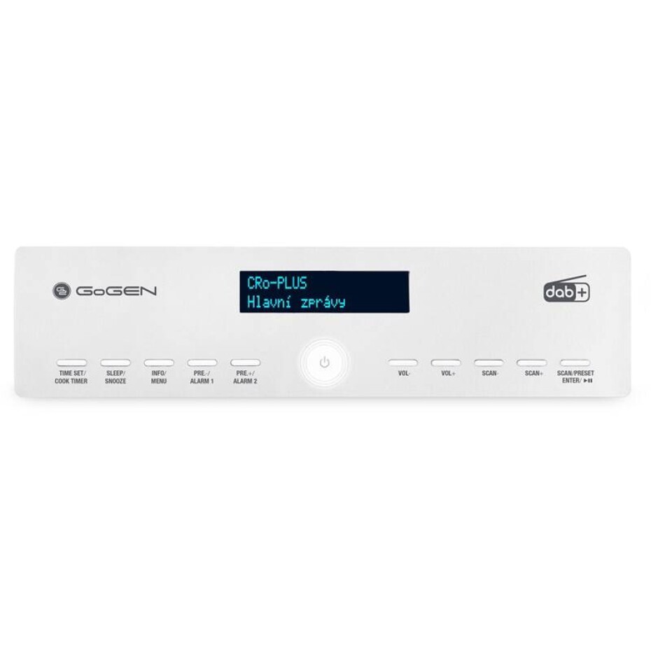 + GoGEN DAB 600 KITCHEN stříbrný/bílý - main (0)