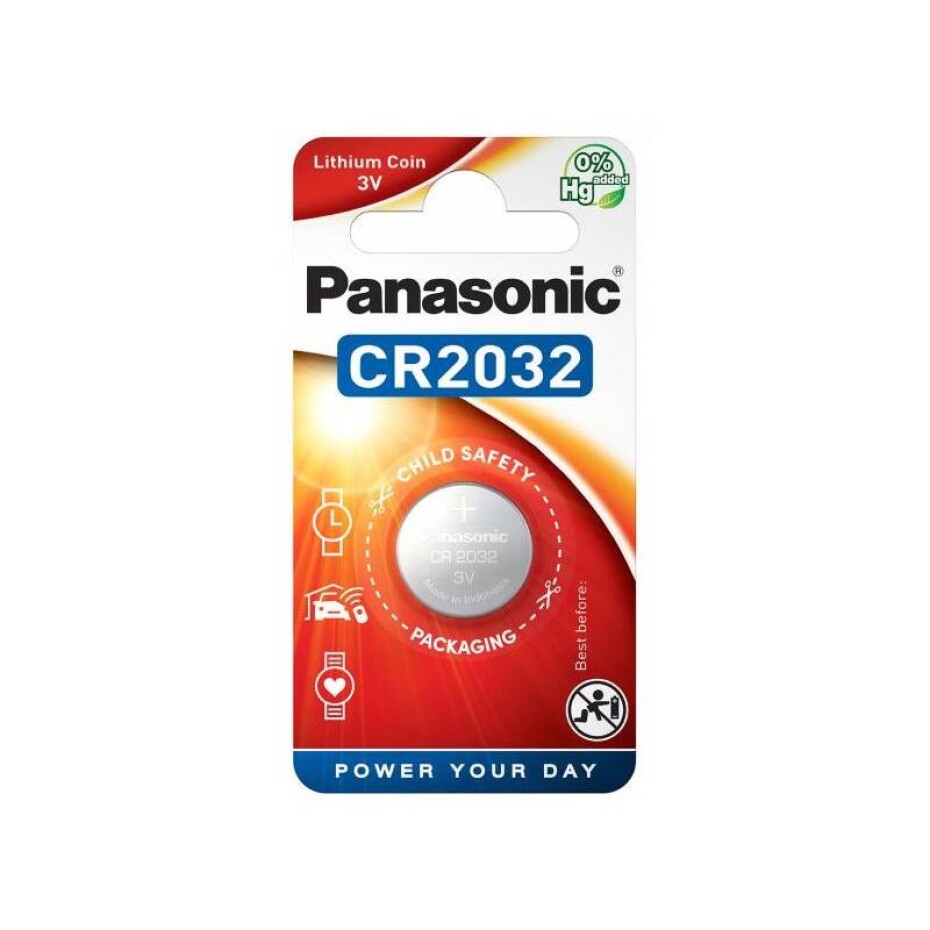 Panasonic CR2032, blistr 1ks (CR-2032EL/1B) - main (0)