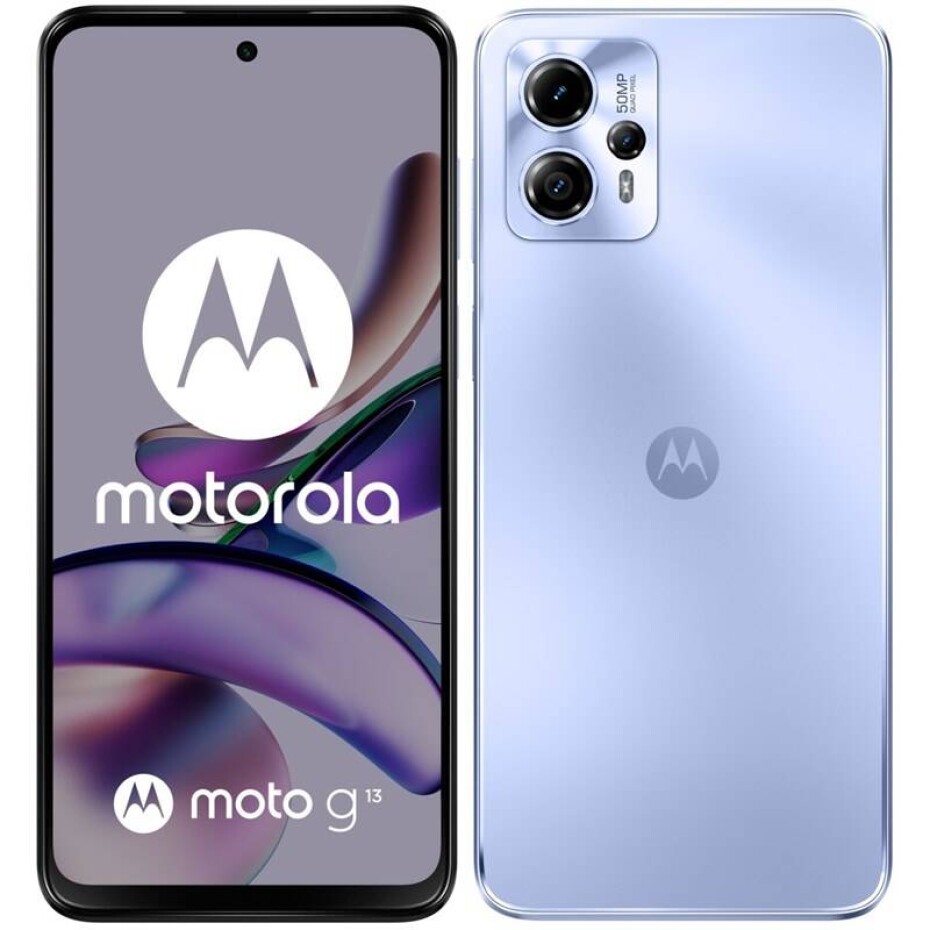 Motorola Moto G13 4 GB / 128 GB - Lavender Blue (PAWV0014PL) - main (0)