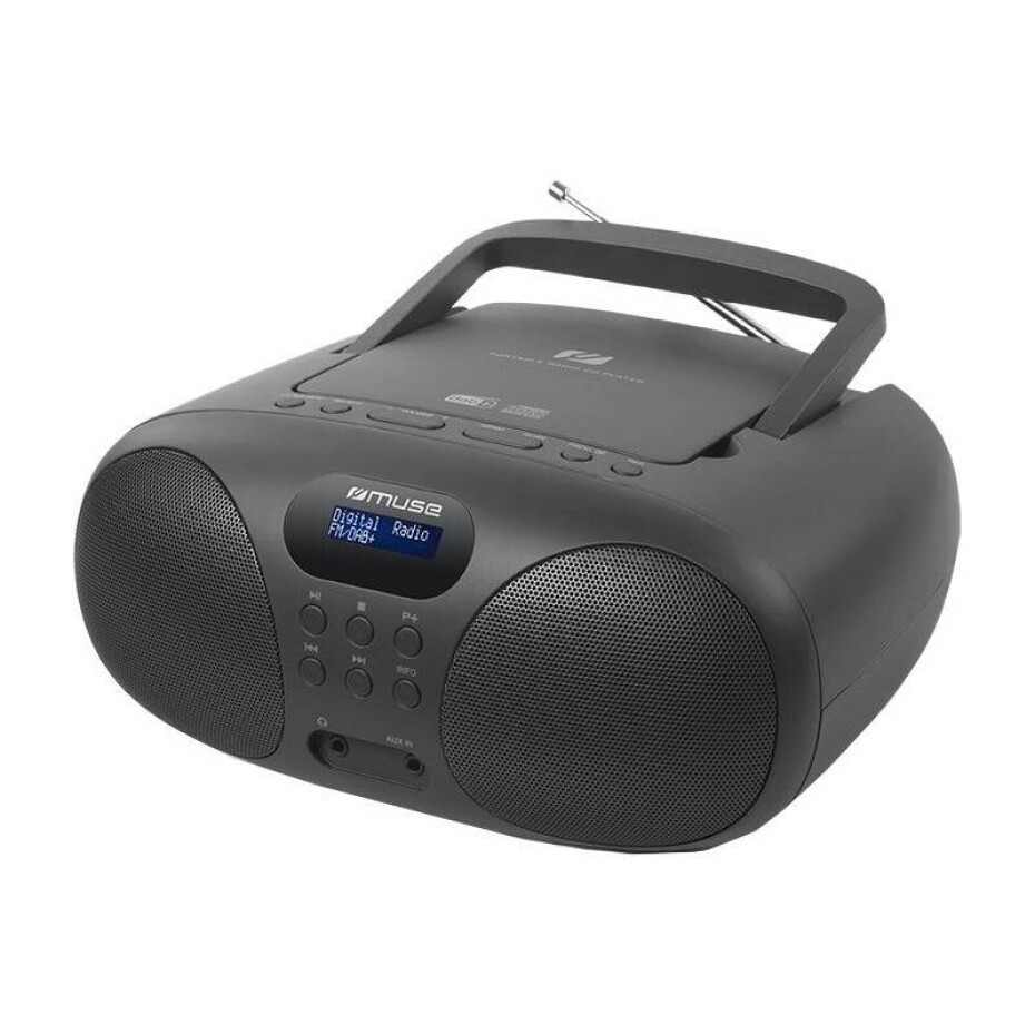 Radiopřijímač DAB+/CD MUSE M-208DB černý - main (0)