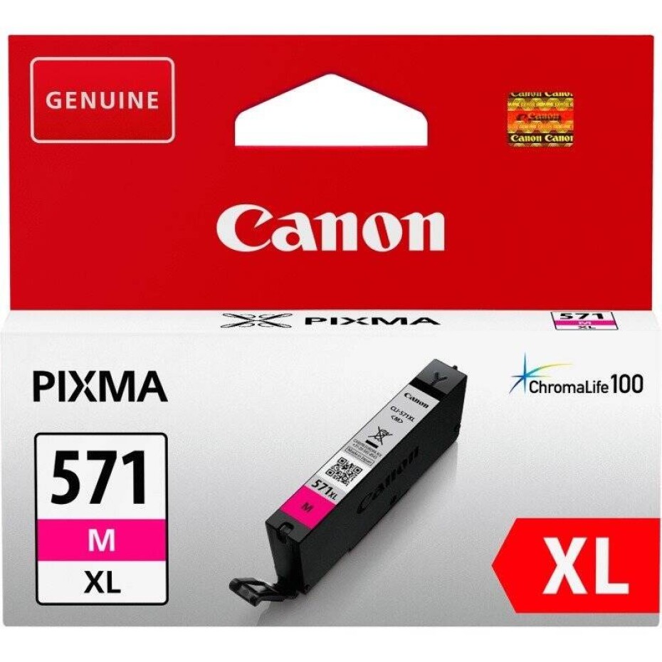 Canon CLI-571XL M, 645 stran (0333C001) purpurová - main (0)
