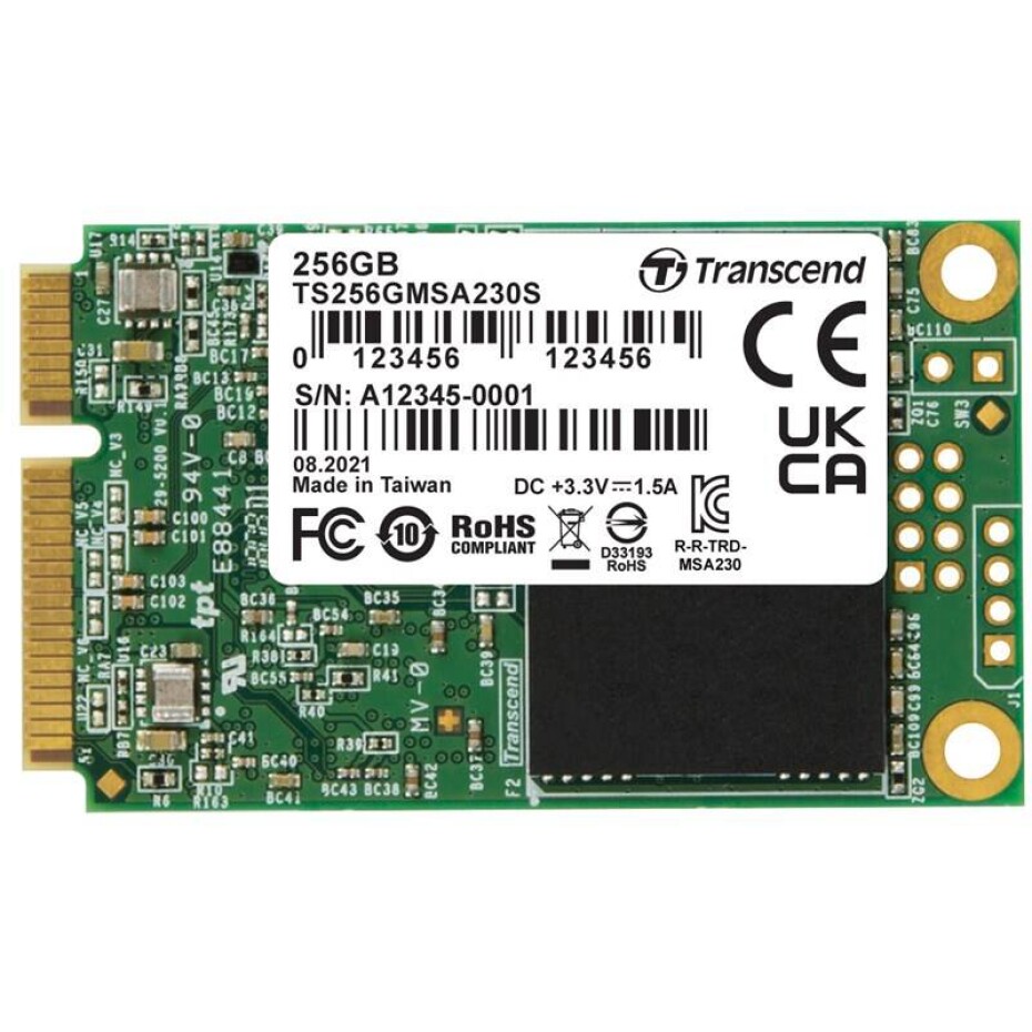 Transcend MSA230S 256GB SATA III (TS256GMSA230S) - main (0)