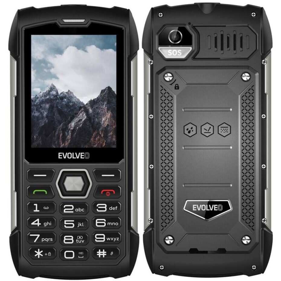 Evolveo StrongPhone H1 (SGP-H1-BS) černý/stříbrný - main (0)