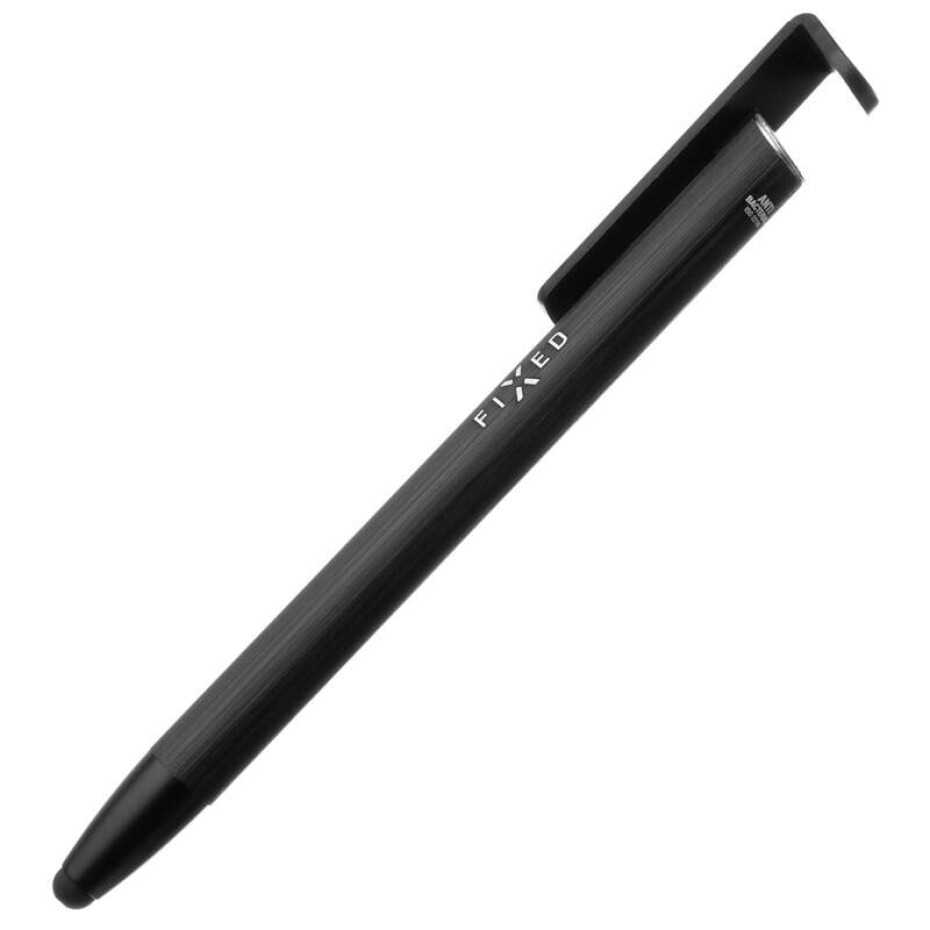 FIXED Pen 3v1, propiska a stojánek (FIXPEN-BK) černý/hliník - main (0)