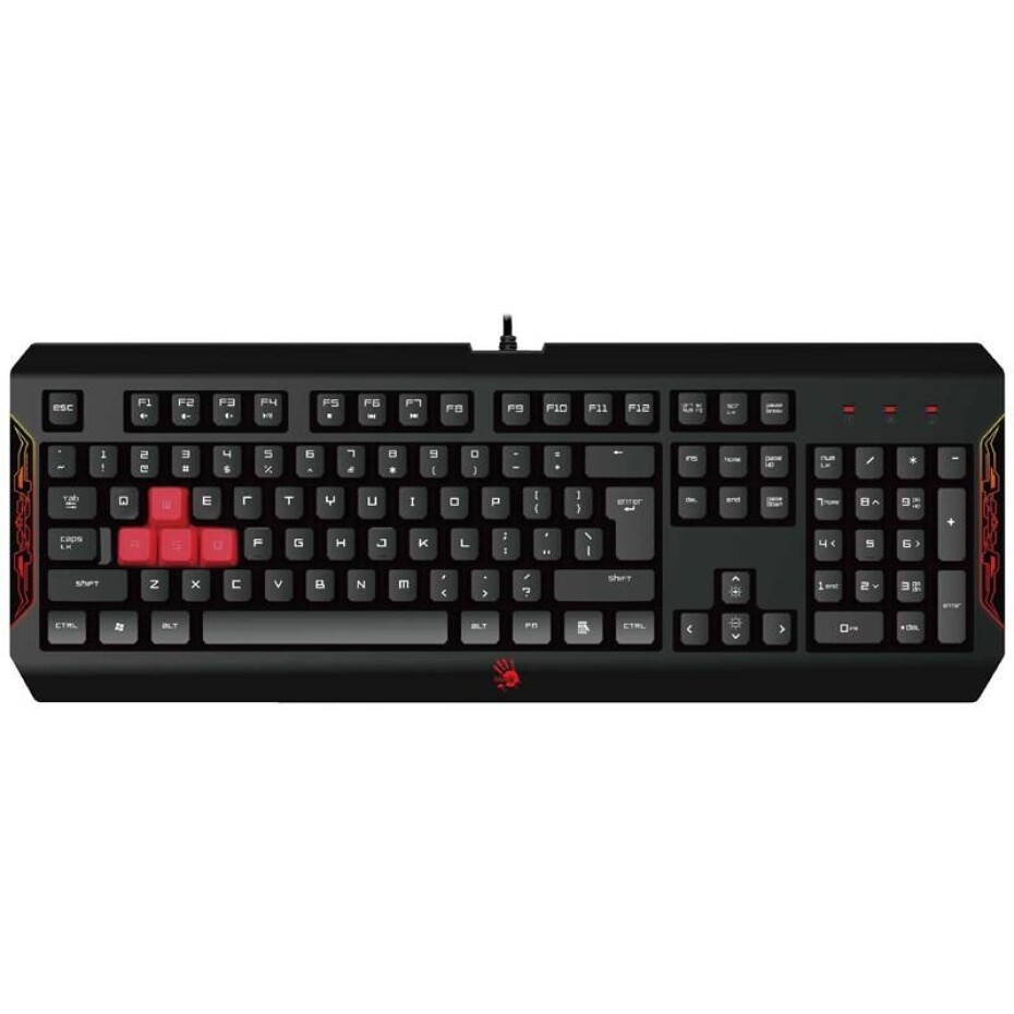 A4Tech Bloody Q100 voděodolná, USB, CZ (Q100) černá - main (0)