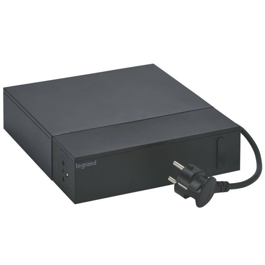 Legrand 8x zásuvka, 2m (L049430) černá - main (0)