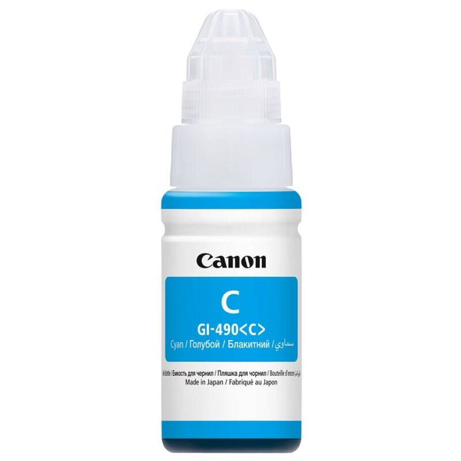 Canon GI-490, 7000 stran (0664C001) azurová - main (0)