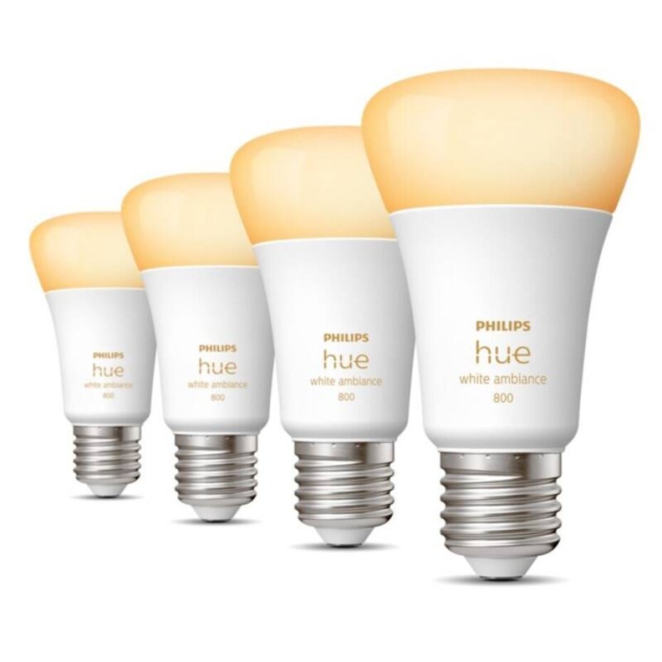 Philips Hue Bluetooth, 6W, E27, White Ambiance, 4ks (8719514328280) - main (0)