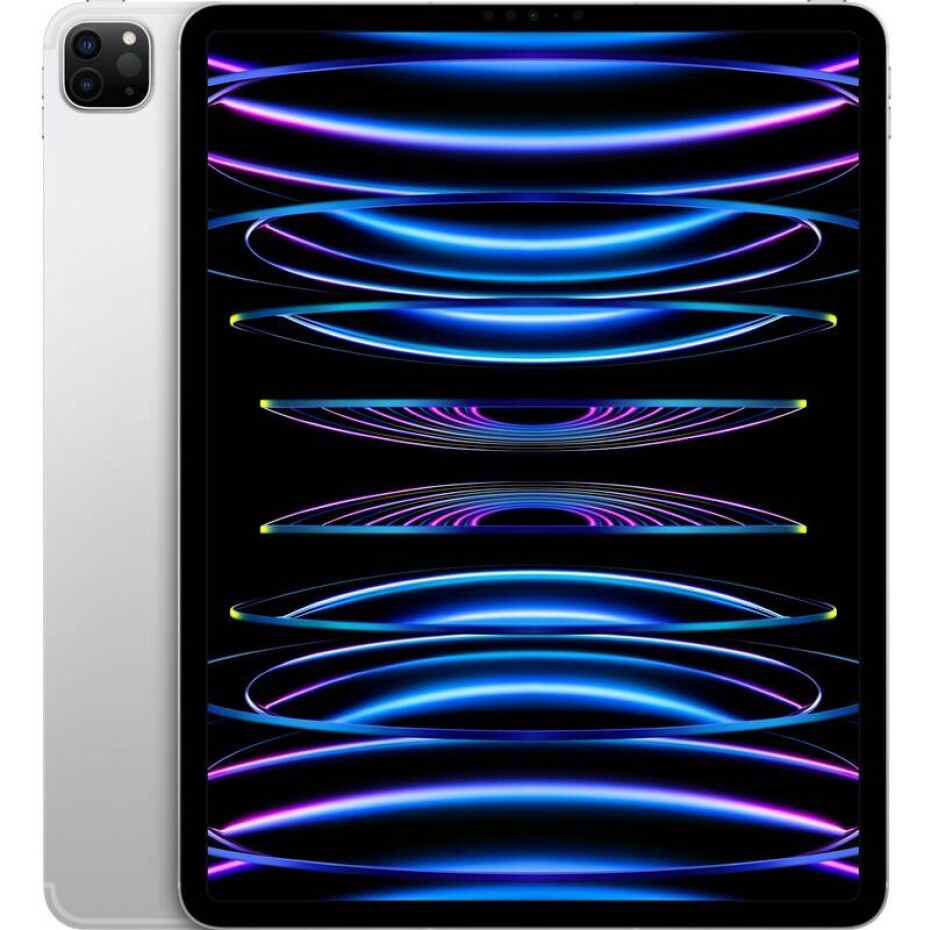 Apple iPad Pro 12.9 (2022) Wi‑Fi + Cellular 128GB - Silver (MP1Y3FD/A) - main (0)