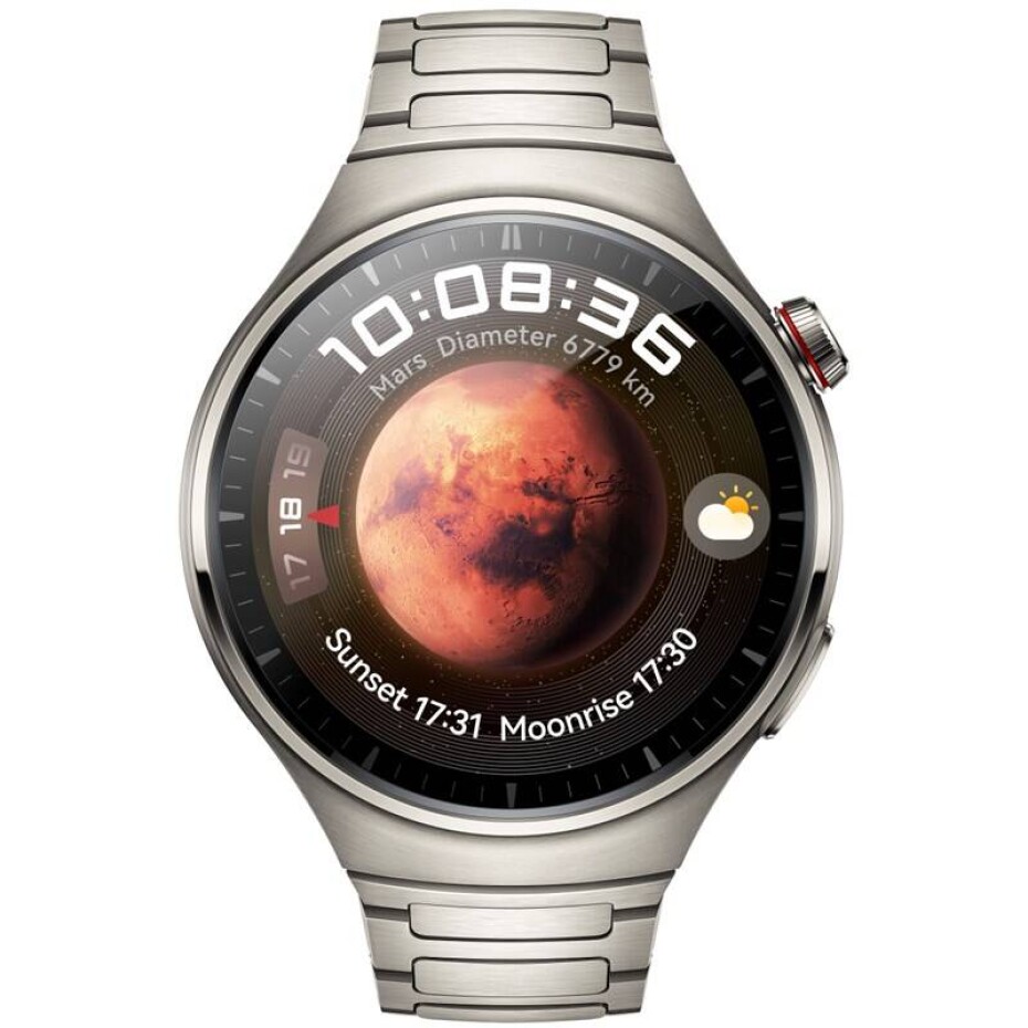 Huawei Watch 4 Pro (Elite) - Aerospace-Grade Titanium Alloy Case + Titanium Strap (55020AMB) - main (0)