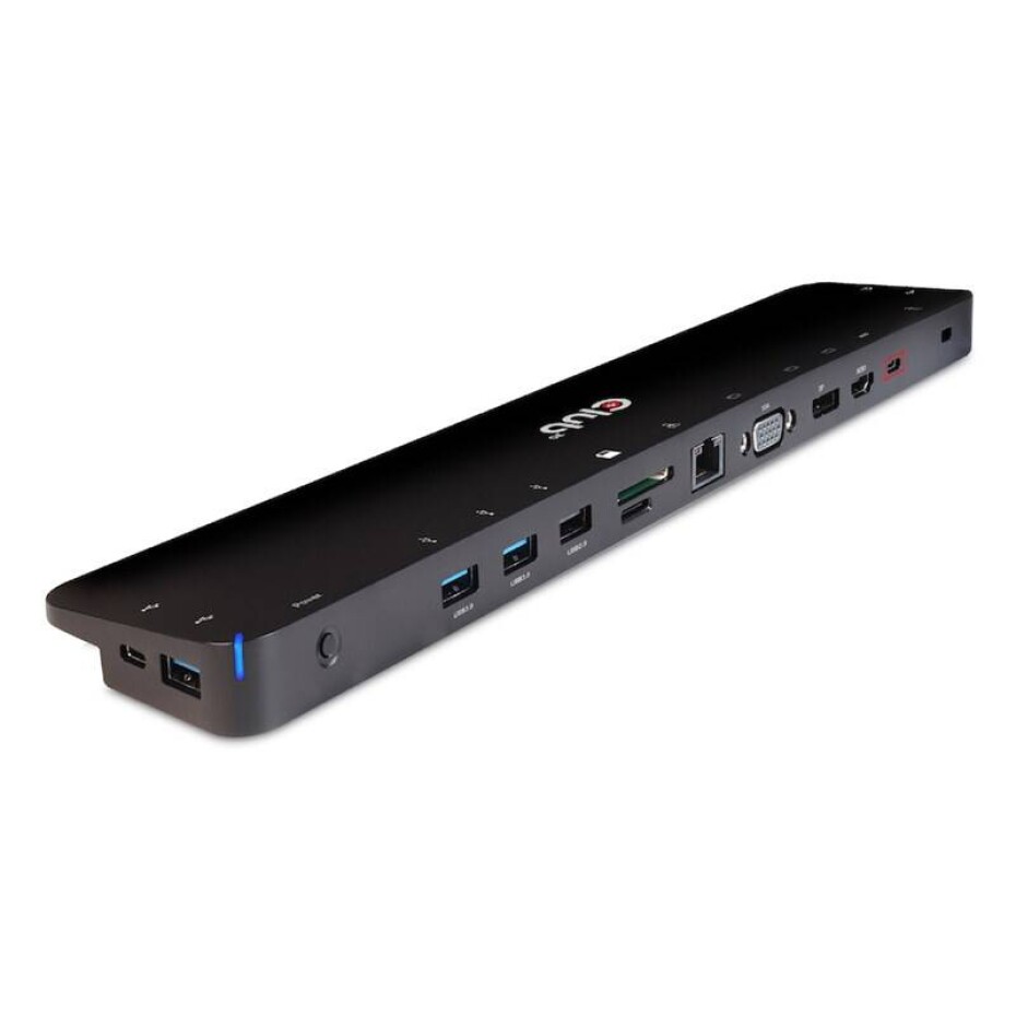 Club3D USB-C s napájecím adaptérem Triple Display Dynamic PD, 65 W (CSV-1564W65) černá - main (0)
